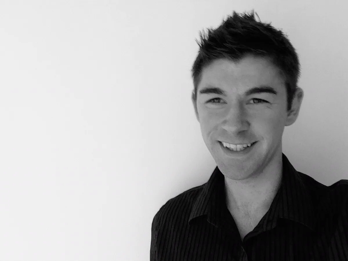 Zander in his twenties